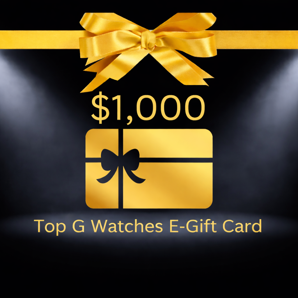 Top G 手表礼品卡