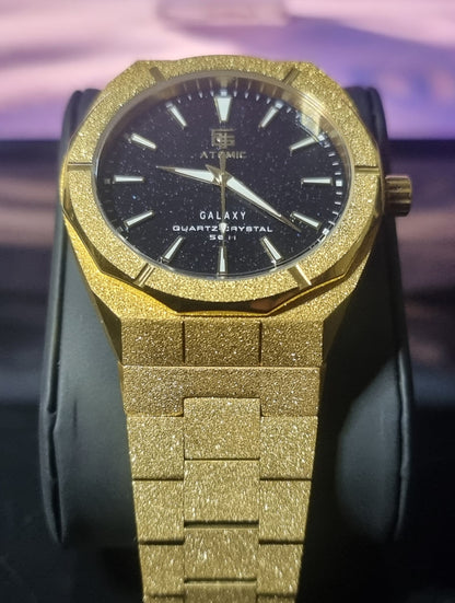 Atomic Galaxy Frosted Steel Luxury Watch Limited-Edition ™ (Australian Owned) - Top G Watches