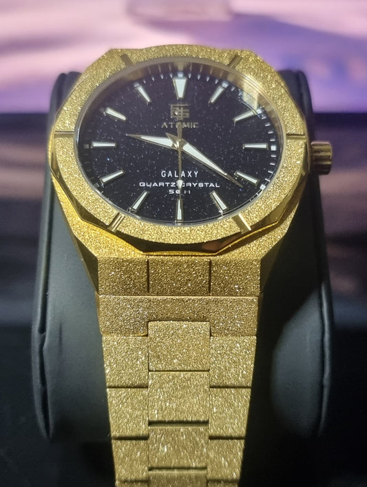 Atomic Galaxy Frosted Steel Luxury Watch Limited-Edition ™ (Australian Owned) - Top G Watches