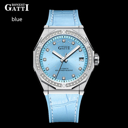 Bonest Gatti BG8902 Diamond Bezel – Citizen Automatic Women’s Watch - Top G Watches
