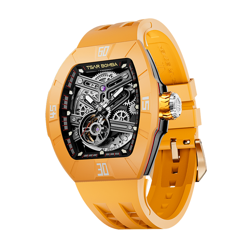 Official Tsar Bomba Atomic-Interchangeable Luxury Mechanical Watch – TB8218