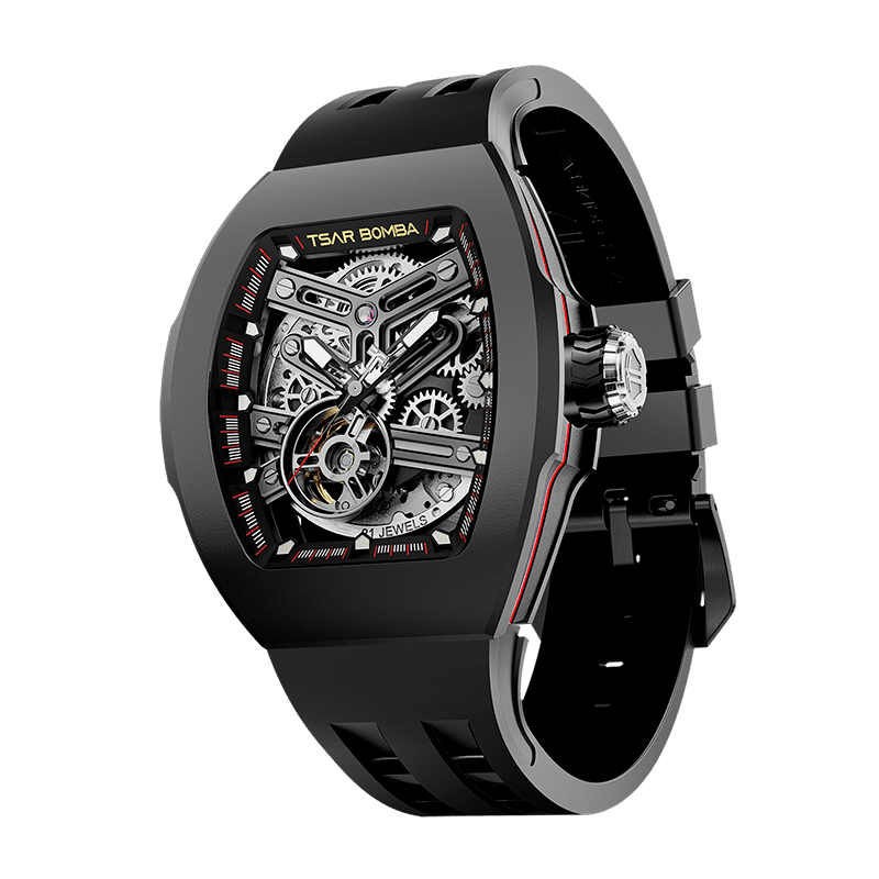 Official TSAR BOMBA TB8218 Atomic Automatic Watch – Interchangeable Collection
