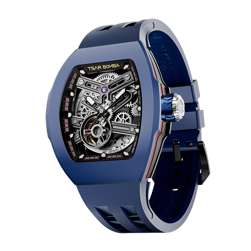Official TSAR BOMBA TB8218 Atomic Automatic Watch – Interchangeable Collection