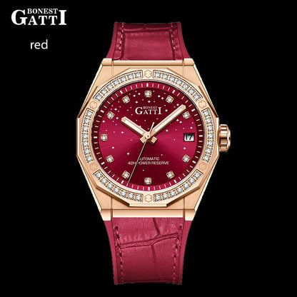 Bonest Gatti BG8902 Diamond Bezel – Citizen Automatic Women’s Watch - Top G Watches