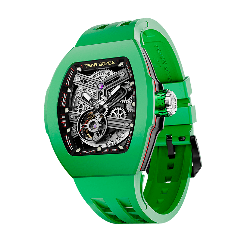 Official Tsar Bomba Atomic-Interchangeable Luxury Mechanical Watch – TB8218