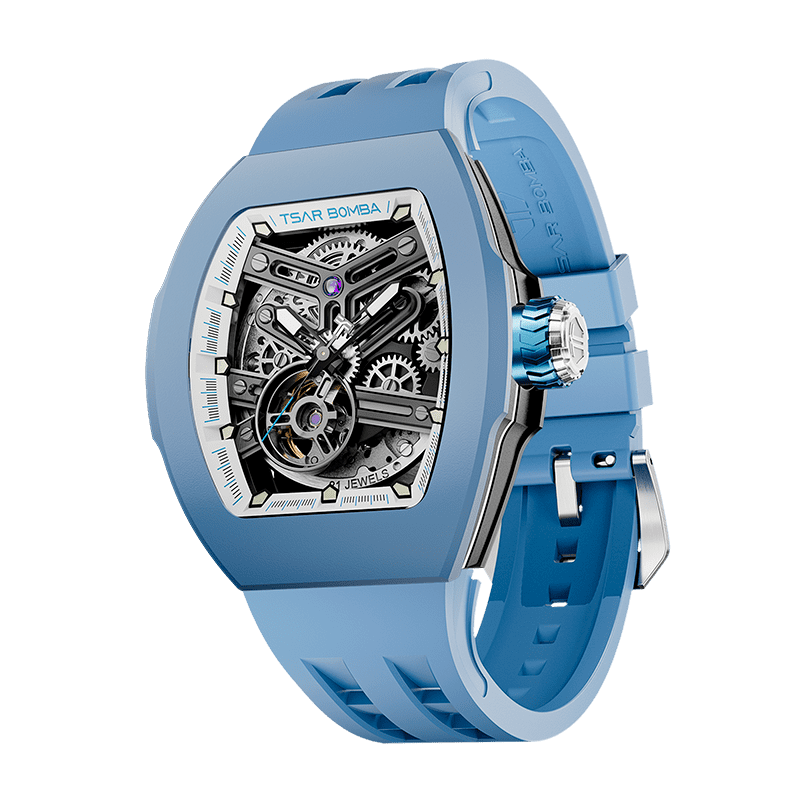 Official Tsar Bomba Atomic-Interchangeable Luxury Mechanical Watch – TB8218