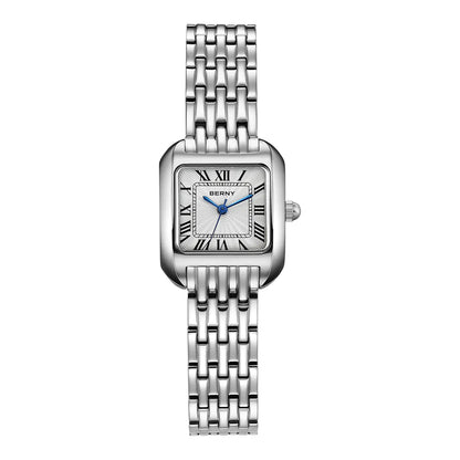 BERNY 2706VLS Women's Square Textured Dial Watch – Japanese Quartz - Top G Watches