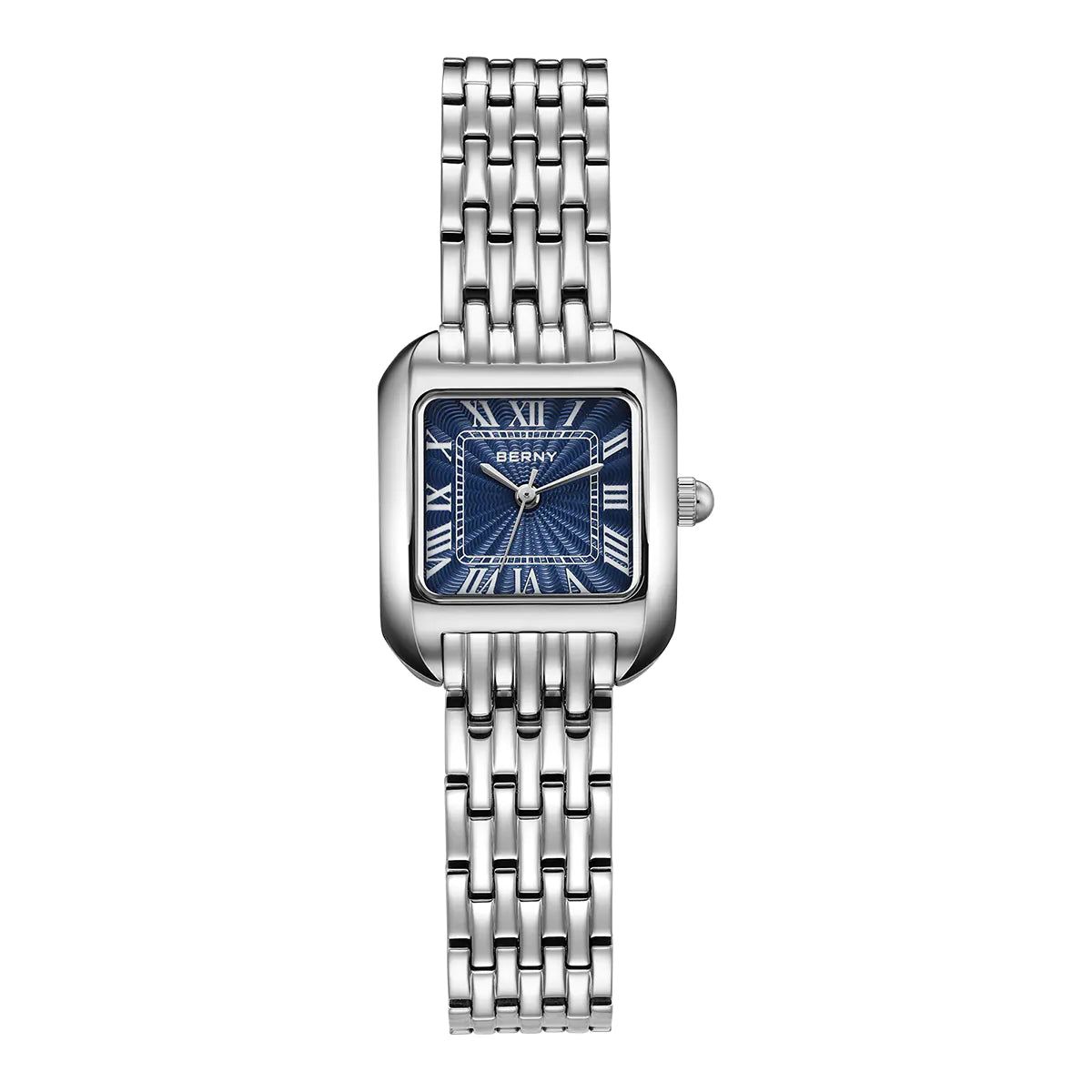 BERNY 2706VLS Women's Square Textured Dial Watch – Japanese Quartz - Top G Watches