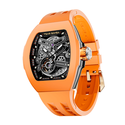Official TSAR BOMBA TB8218 Atomic Automatic Watch – Interchangeable Collection