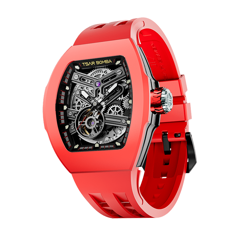 Official Tsar Bomba Atomic-Interchangeable Luxury Mechanical Watch – TB8218