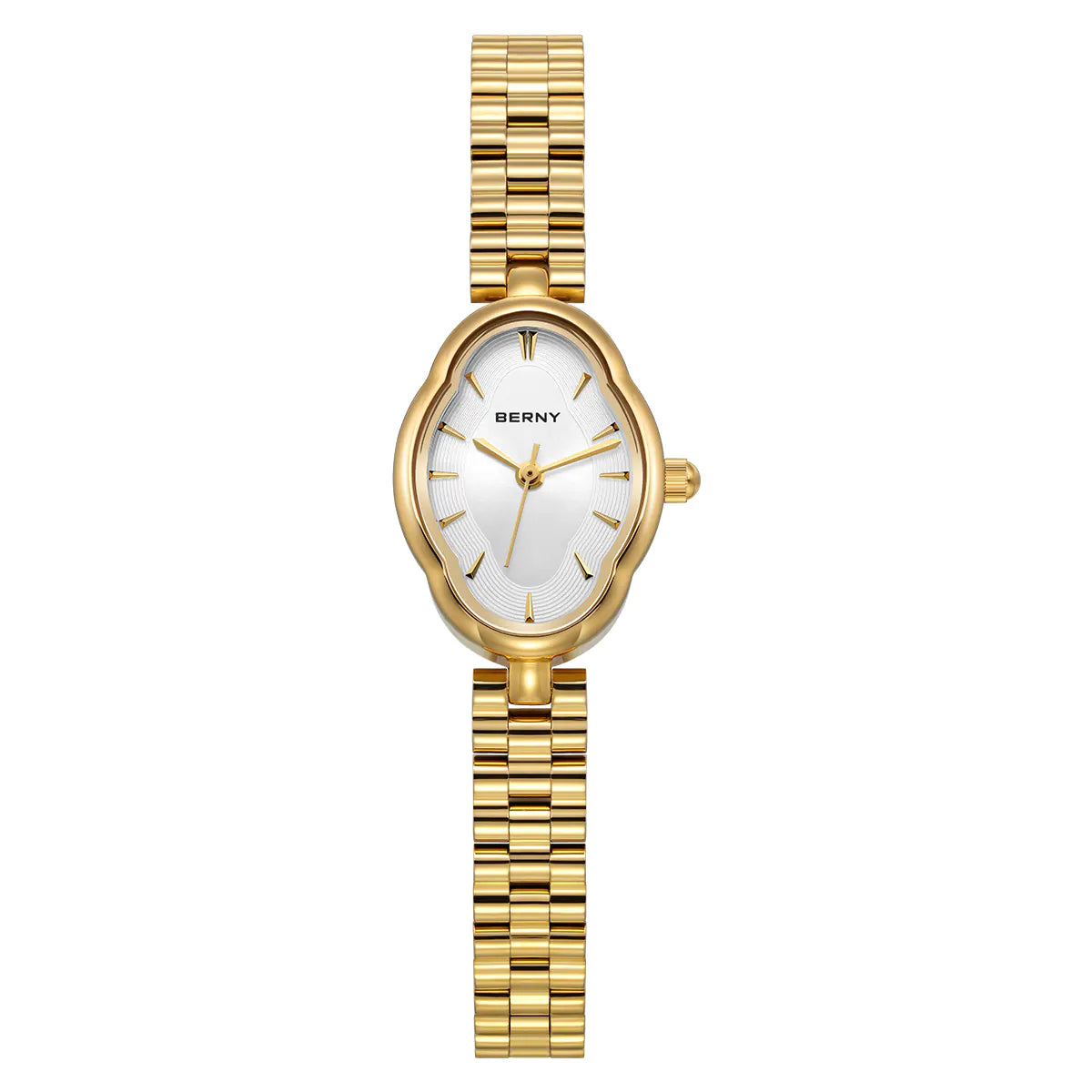 BERNY 2946L Women's Mini Gold Quartz Dress Watch - Top G Watches