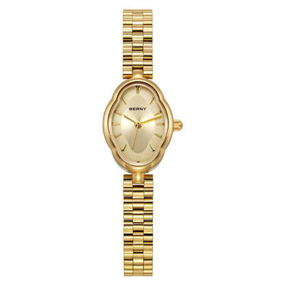 BERNY 2946L Women's Mini Gold Quartz Dress Watch - Top G Watches