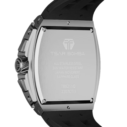 Official Tsar Bomba Elemental Series-Quartz Watch TB8211Q BWP Series - Top G Watches