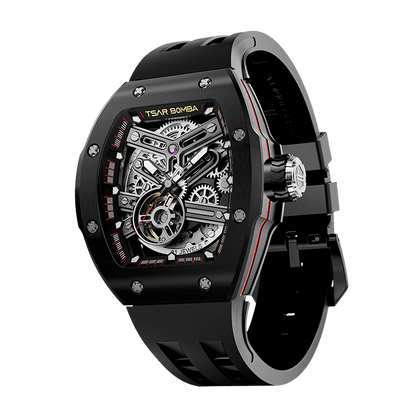 Official TSAR BOMBA TB8218 Atomic Automatic Watch – Interchangeable Collection