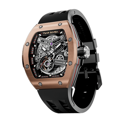 Official TSAR BOMBA TB8218 Atomic Automatic Watch – Interchangeable Collection