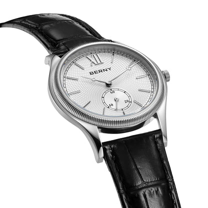 BERNY 2944M Men's Vintage Quartz Dress Watch | Miyota Movement - Top G Watches