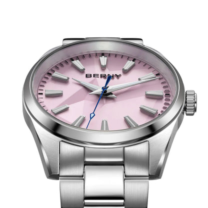BERNY 2953M-PK Women's Fashion Sport Quartz Watch – Sapphire Crystal - Top G Watches