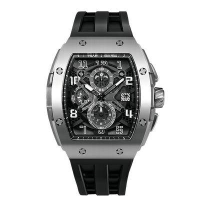 Official Tsar Bomba Elemental Series-Quartz Watch TB8211Q BWP Series - Top G Watches