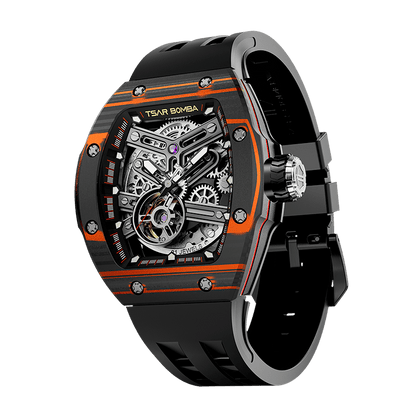 Official TSAR BOMBA TB8218 Atomic Automatic Watch – Interchangeable Collection