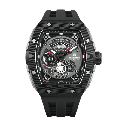 Official TSAR Bomba Carbon Fibre Automatic Kinetic Energy Watch – TB8210CF