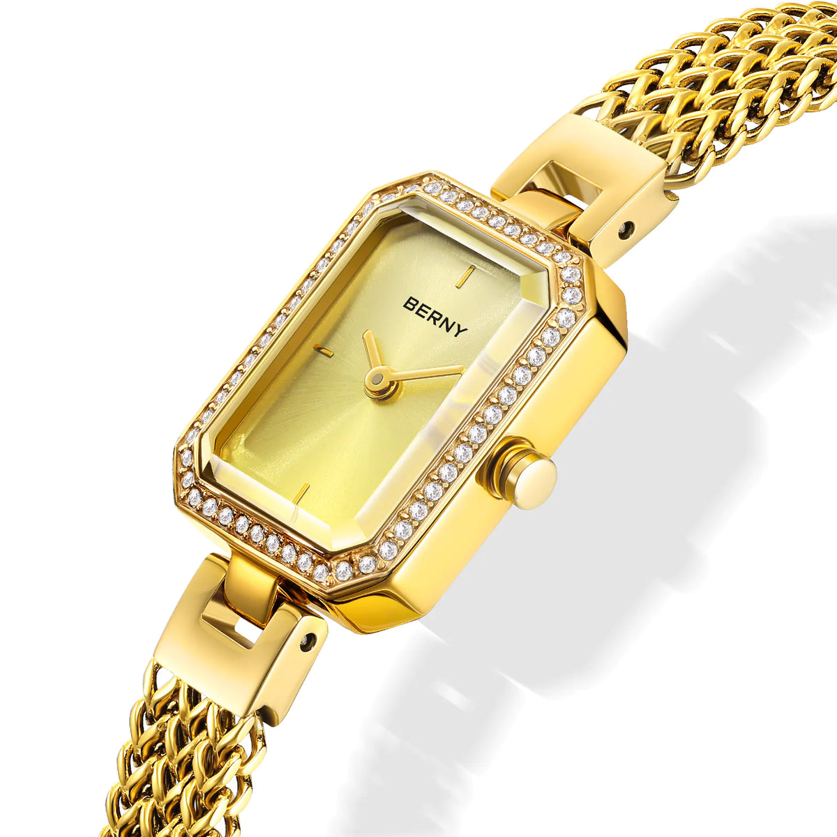 BERNY 2922L Women's Luxury Quartz Watch & Matching Bracelet Set - Top G Watches