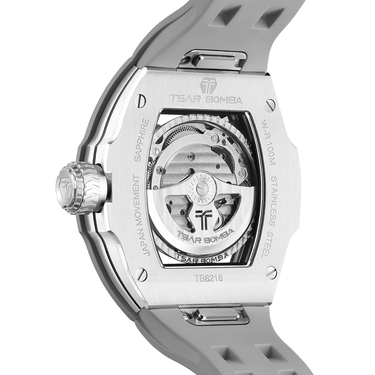 Official TSAR BOMBA TB8218 Atomic Automatic Watch – Interchangeable Collection
