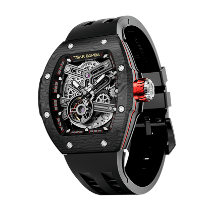 Official TSAR BOMBA TB8218 Atomic Automatic Watch – Interchangeable Collection