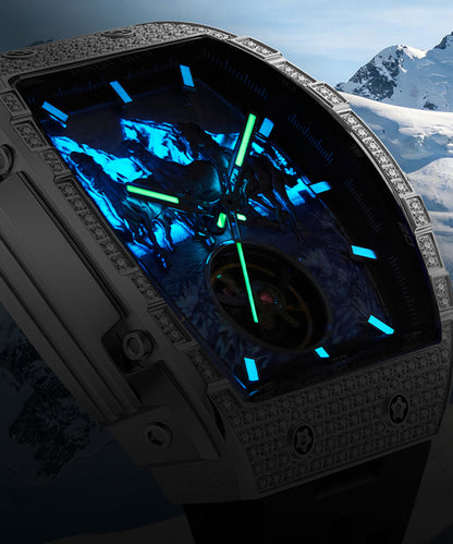 Bonest Gatti Year of the Horse BG5006 – Automatic Skeleton Zircon Bezel - Top G Watches