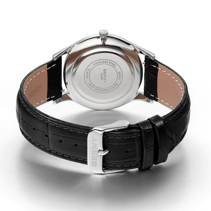 BERNY 2944M Men's Vintage Quartz Dress Watch | Miyota Movement - Top G Watches