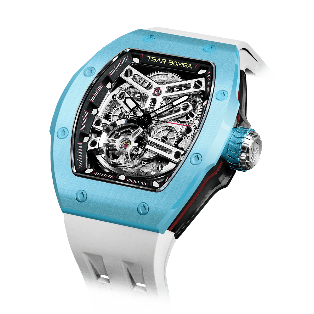 Official TSAR BOMBA TB8218 Atomic Automatic Watch – Interchangeable Collection
