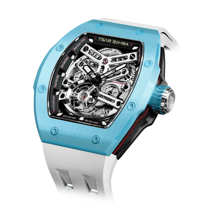 Official TSAR BOMBA TB8218 Atomic Automatic Watch – Interchangeable Collection
