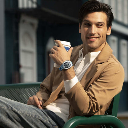 Official TSAR BOMBA Elemental Series TB8204Q – Calendar & Chronograph Watch