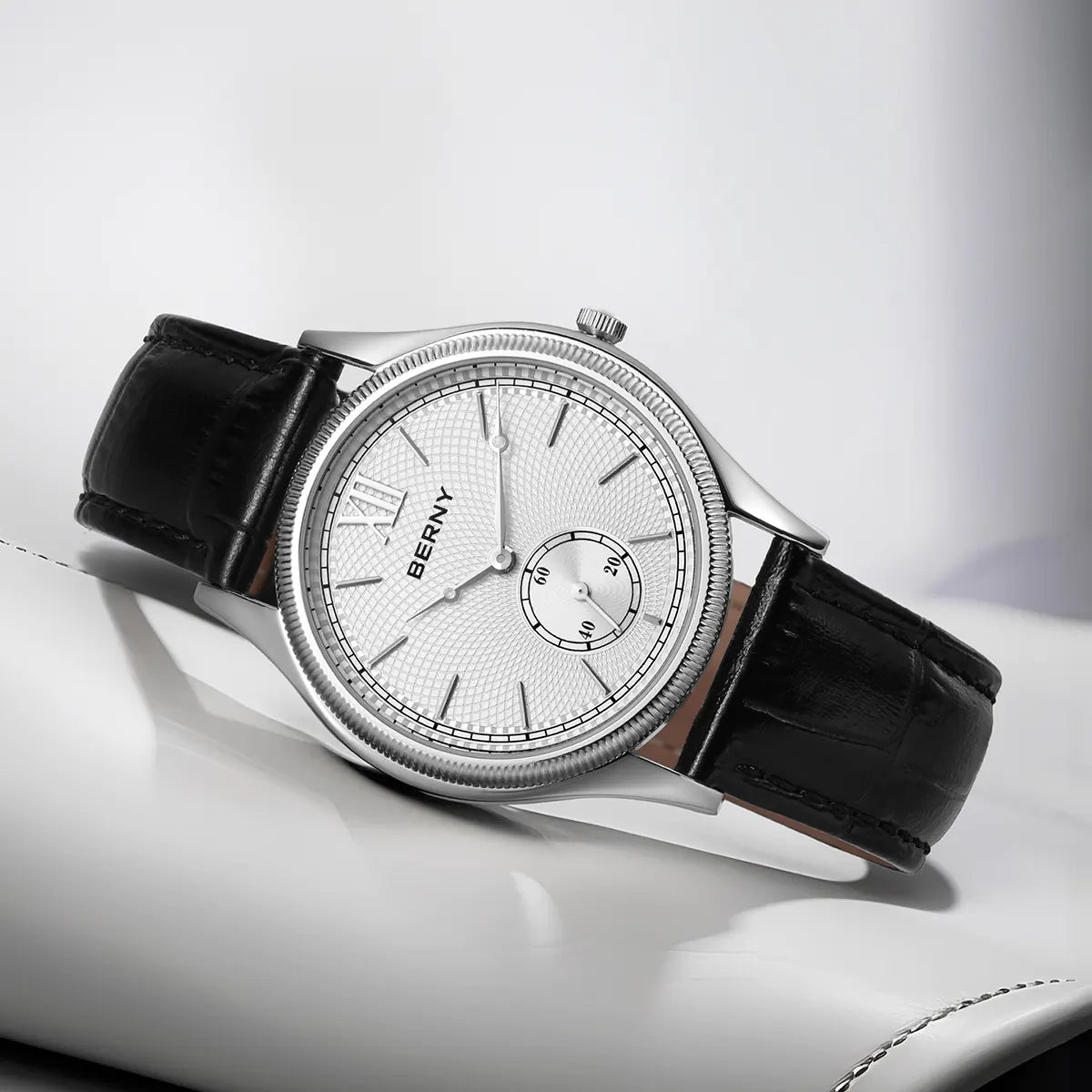 BERNY 2944M Men's Vintage Quartz Dress Watch | Miyota Movement - Top G Watches