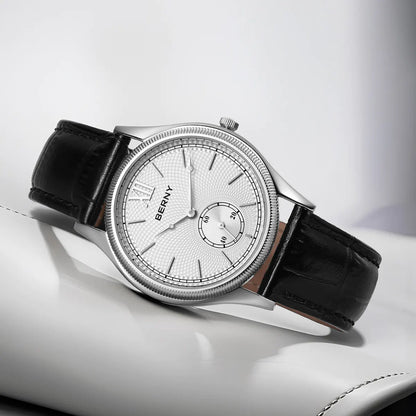 BERNY 2944M Men's Vintage Quartz Dress Watch | Miyota Movement - Top G Watches