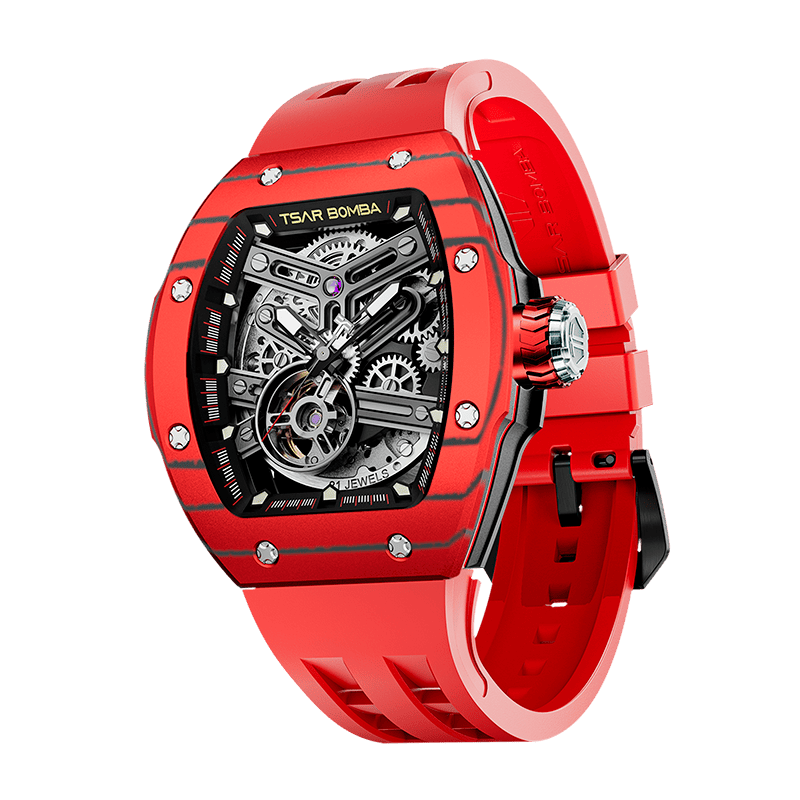 Official TSAR BOMBA TB8218 Atomic Automatic Watch – Interchangeable Collection