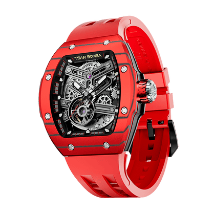 Official TSAR BOMBA TB8218 Atomic Automatic Watch – Interchangeable Collection