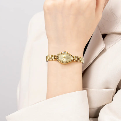 BERNY 2946L Women's Mini Gold Quartz Dress Watch - Top G Watches