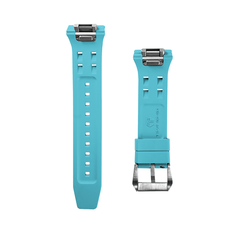 Official TSAR BOMBA Atomic-Interchangeable Watch - TB8214 & TB8218 Interchangeable FKM Rubber Wristband Strap