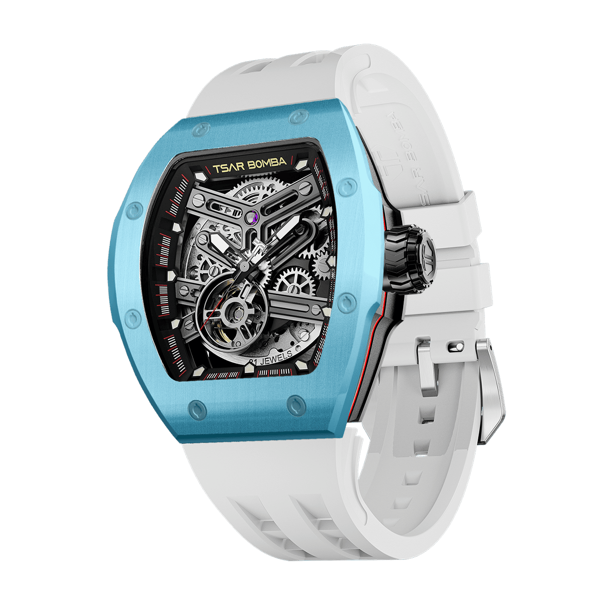 Official TSAR BOMBA TB8218 Atomic Automatic Watch – Interchangeable Collection