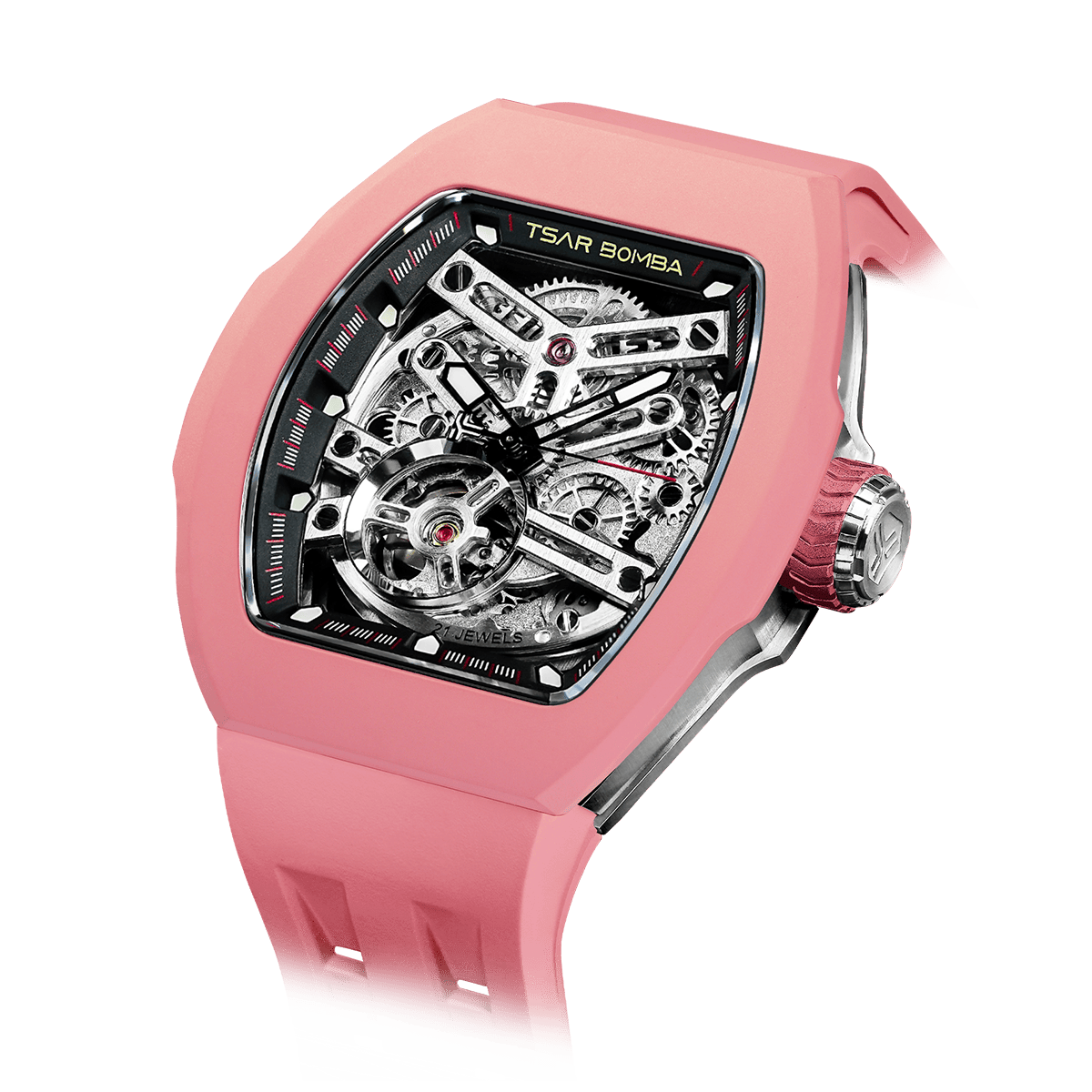 Official TSAR BOMBA TB8218 Atomic Automatic Watch – Interchangeable Collection