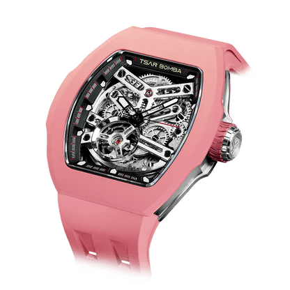 Official TSAR BOMBA TB8218 Atomic Automatic Watch – Interchangeable Collection