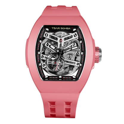Official TSAR BOMBA TB8218 Atomic Automatic Watch – Interchangeable Collection