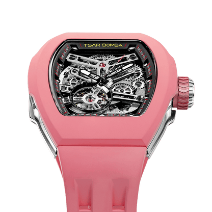 Official TSAR BOMBA TB8218 Atomic Automatic Watch – Interchangeable Collection