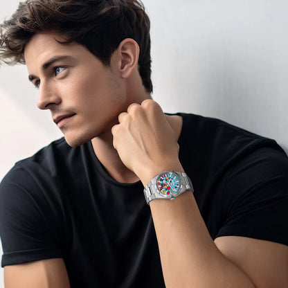 BERNY AM241M Automatic Watch – Interchangeable Bezels & Sapphire