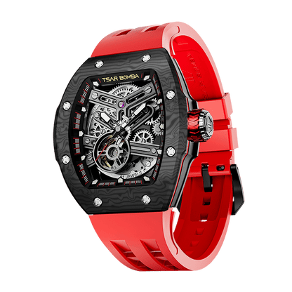 Official TSAR BOMBA TB8218 Atomic Automatic Watch – Interchangeable Collection