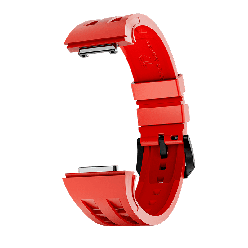 Official TSAR BOMBA Atomic-Interchangeable Watch - TB8214 & TB8218 Interchangeable FKM Rubber Wristband Strap
