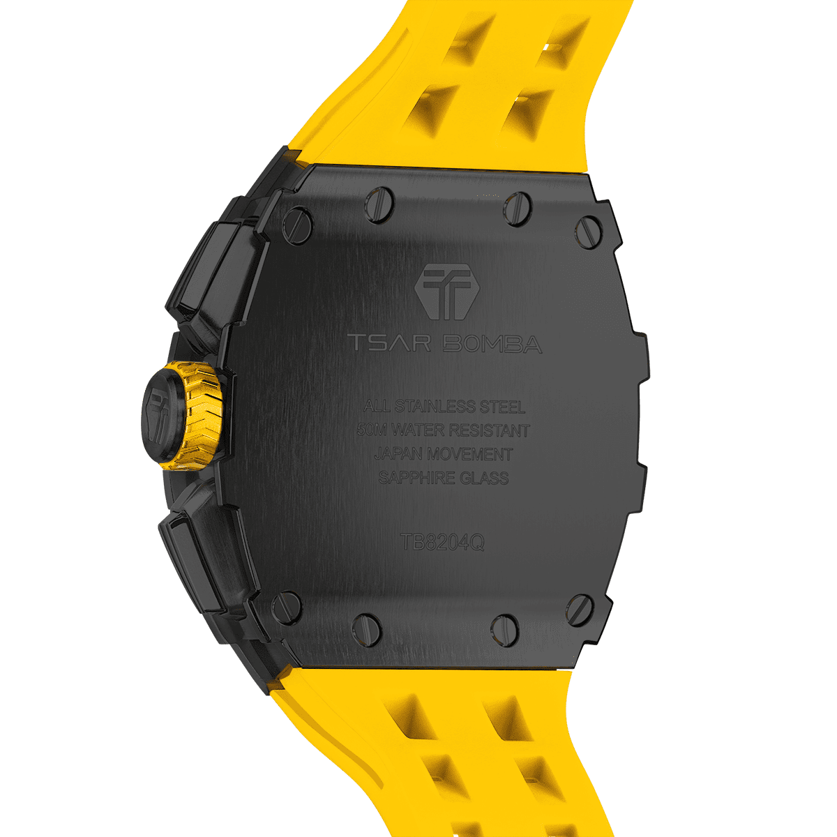 Official TSAR BOMBA Elemental Series TB8204Q – Calendar & Chronograph Watch