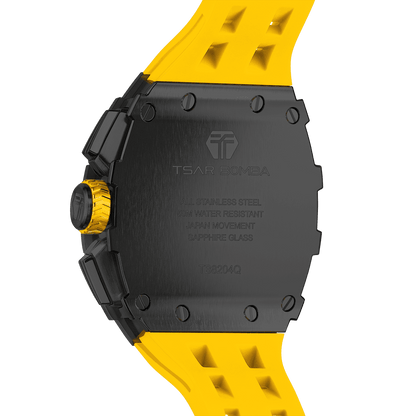 Official TSAR BOMBA Elemental Series TB8204Q – Calendar & Chronograph Watch