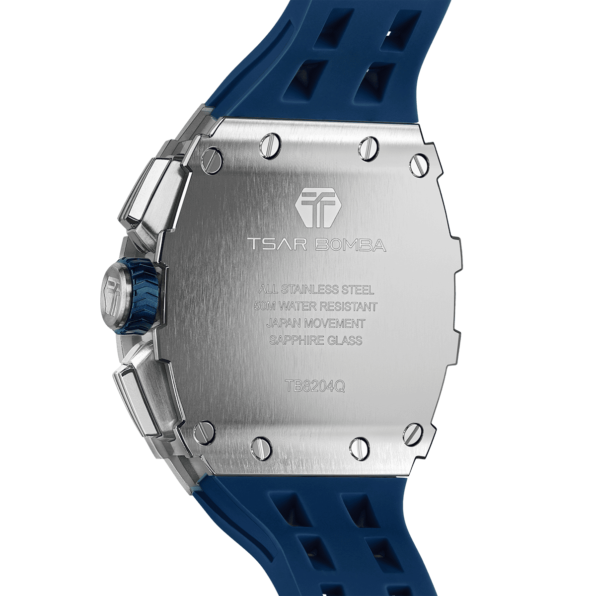 Official TSAR BOMBA Elemental Series TB8204Q – Calendar & Chronograph Watch