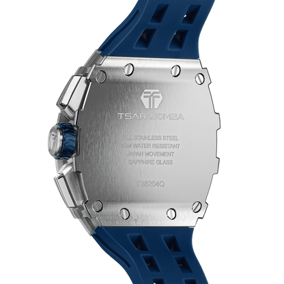 Official TSAR BOMBA Elemental Series TB8204Q – Calendar & Chronograph Watch